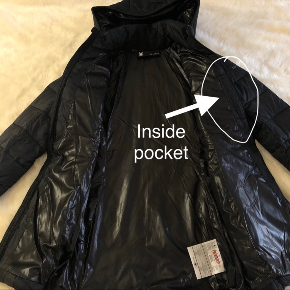 NWT SPYDER Boundless Quilted Long Jacket - Picture 16 of 16